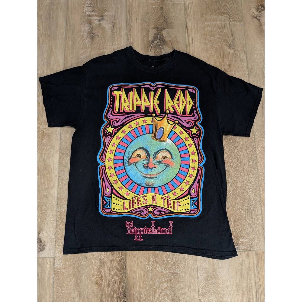 Trippie Redd Life's a Trip Trippieland Concert Tee Trap Unisex Large